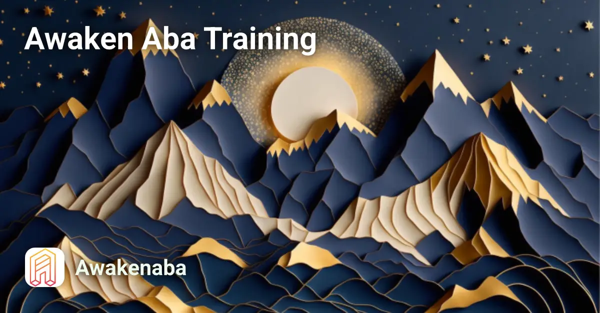 Awaken Aba Training Course Image