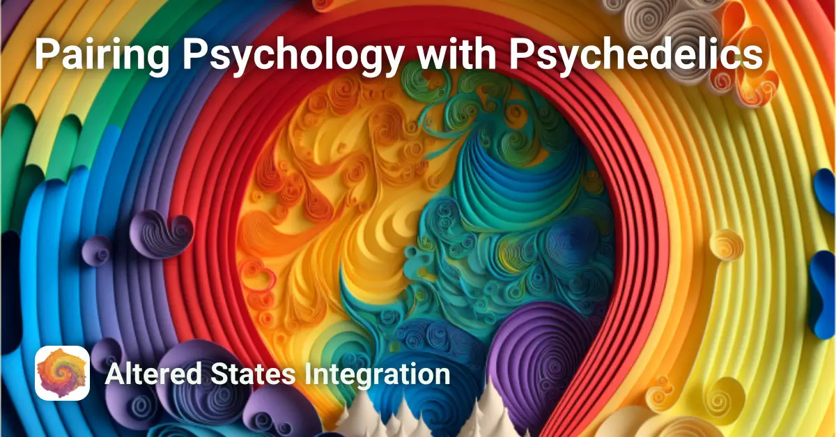 Pairing Psychology with Psychedelics: A DIY Guide Course Image